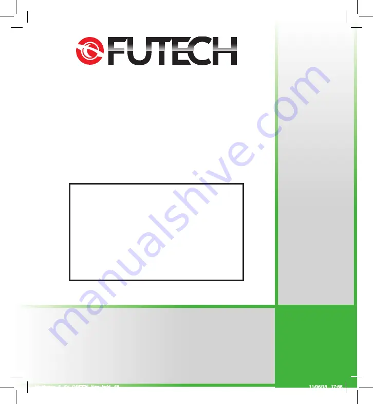 Futech 039.05 User Manual Download Page 68