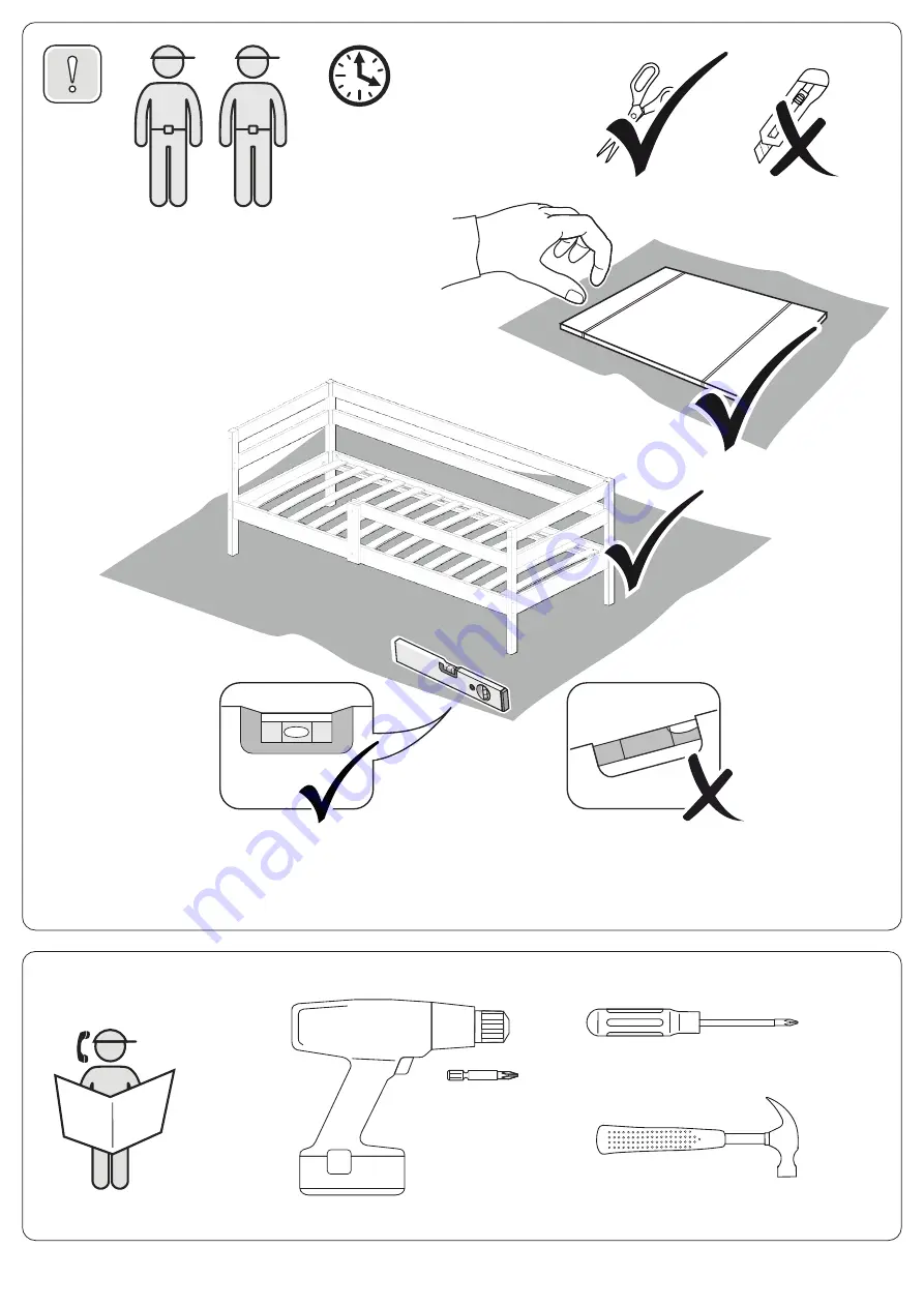 Futuka Kids SCANDI SOFA 2 Manual Download Page 6