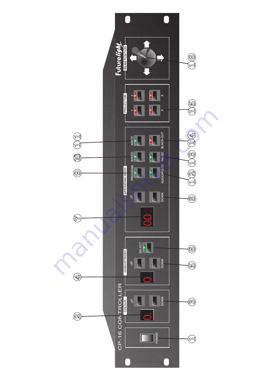 Future light CP16 User Manual Download Page 2