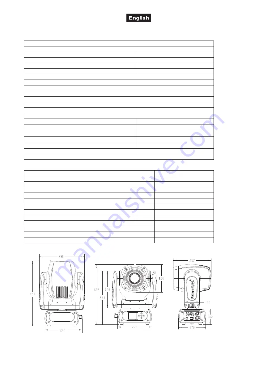 Future light DMH-80 User Manual Download Page 60