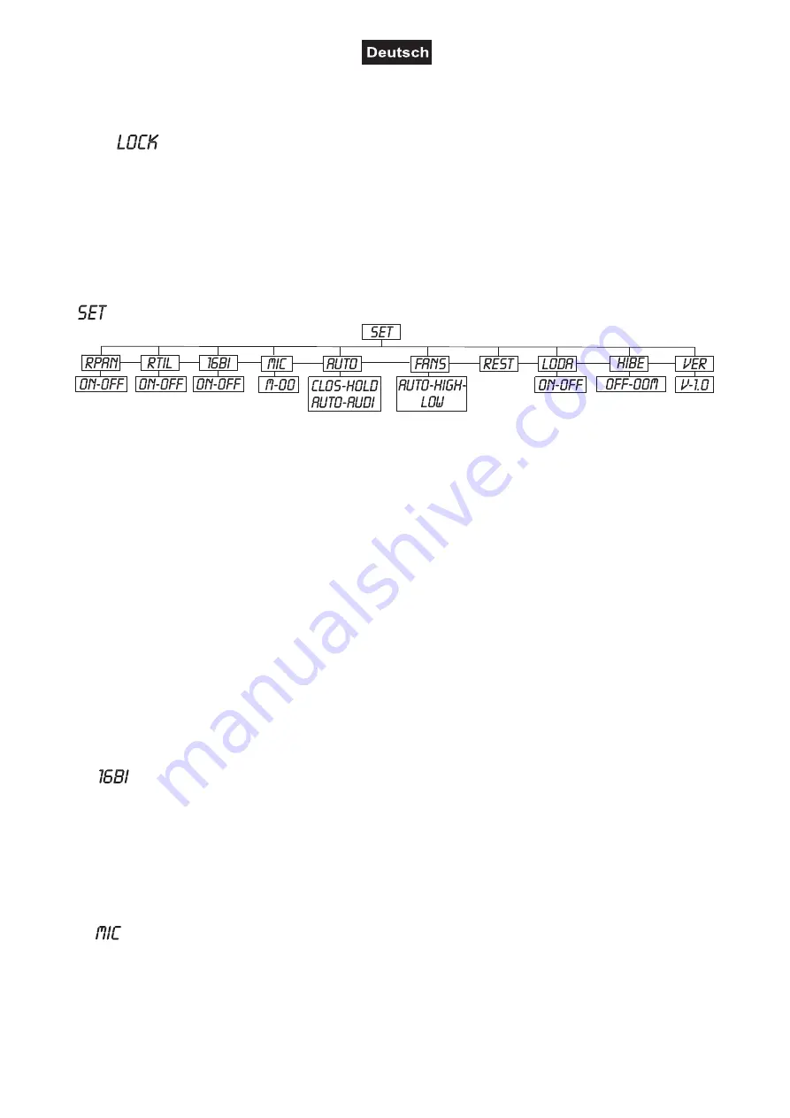 Future light DSC-60 User Manual Download Page 18