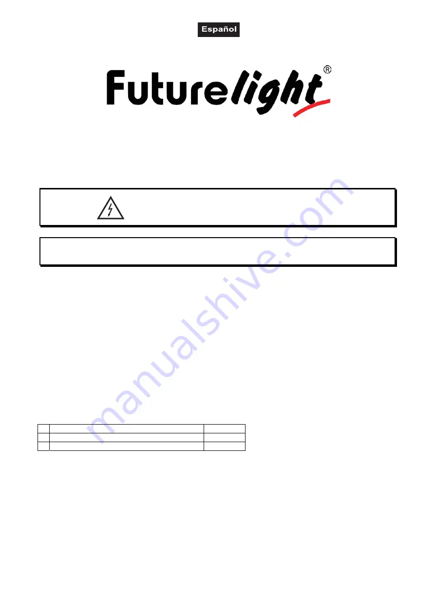 Future light EVO-3 User Manual Download Page 45