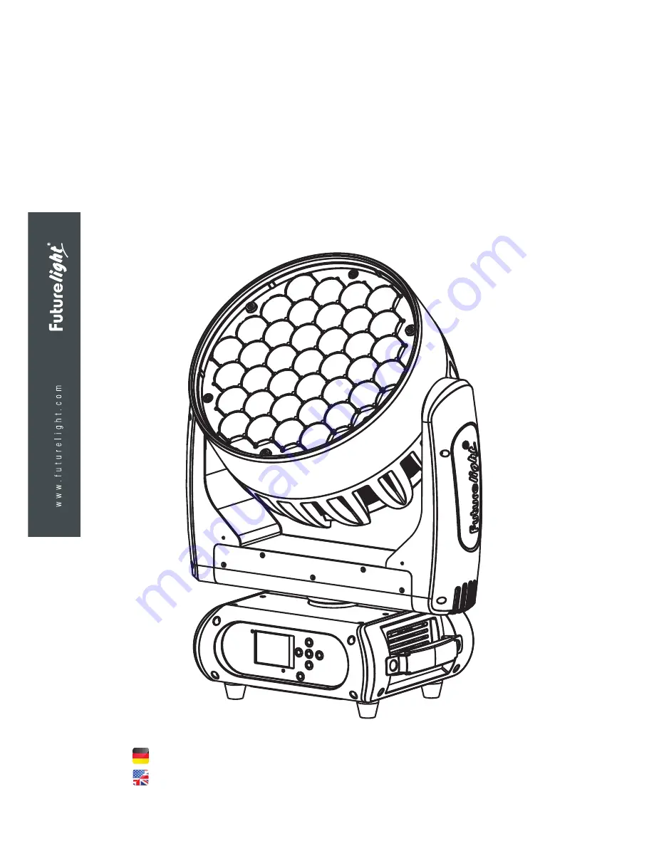 Future light EYE-37 RGBW ZOOM Скачать руководство пользователя страница 1