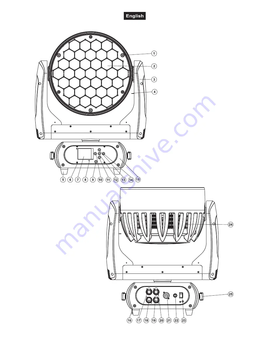 Future light EYE-37 RGBW ZOOM User Manual Download Page 34