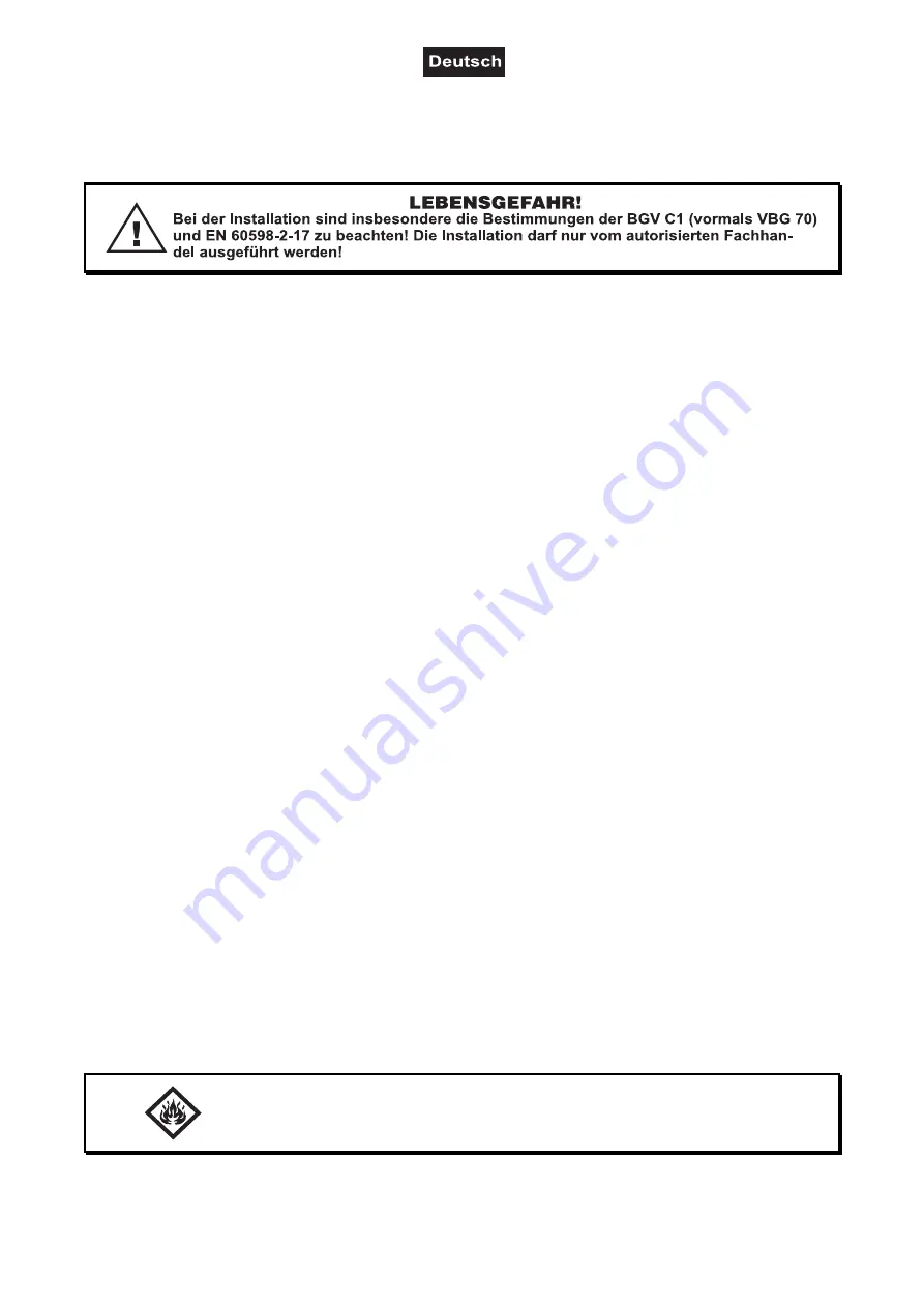 Future light EYE-54 TCL User Manual Download Page 8