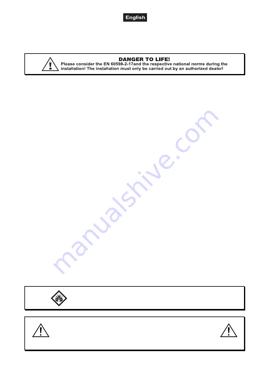 Future light EYE-54 TCL User Manual Download Page 21