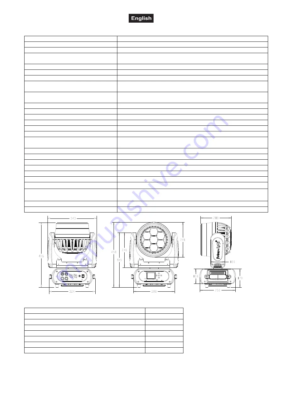 Future light EYE-740 QCL ZOOM User Manual Download Page 51