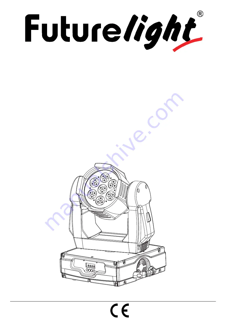 Future light PHP-21 TCL LED-Head-Effect User Manual Download Page 1