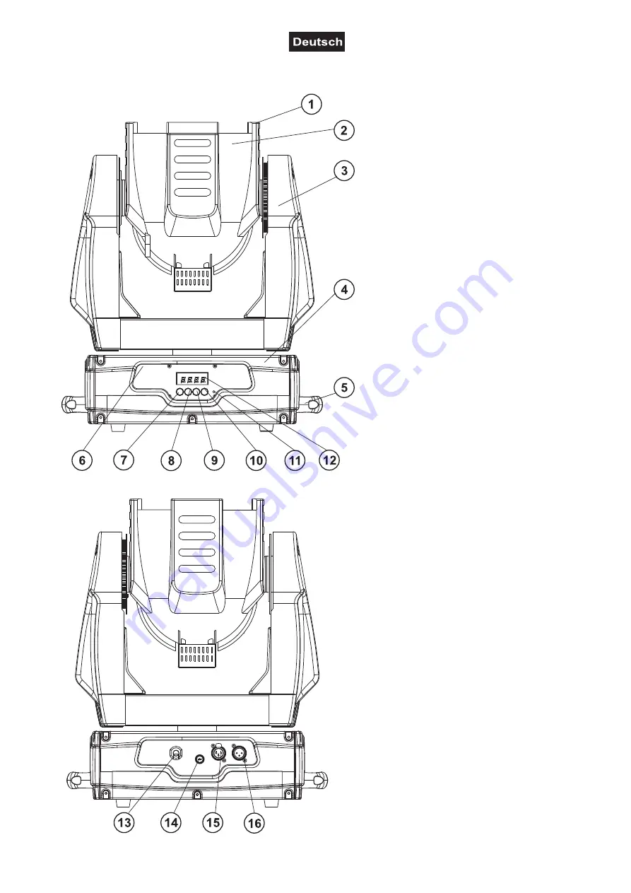 Future light PHP-21 TCL LED-Head-Effect User Manual Download Page 7