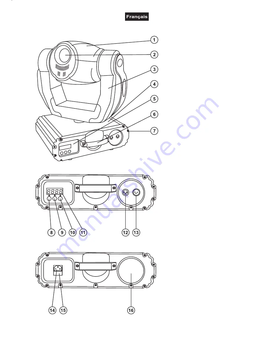 Future light PHS-250 Pro-Head-Spot Скачать руководство пользователя страница 43