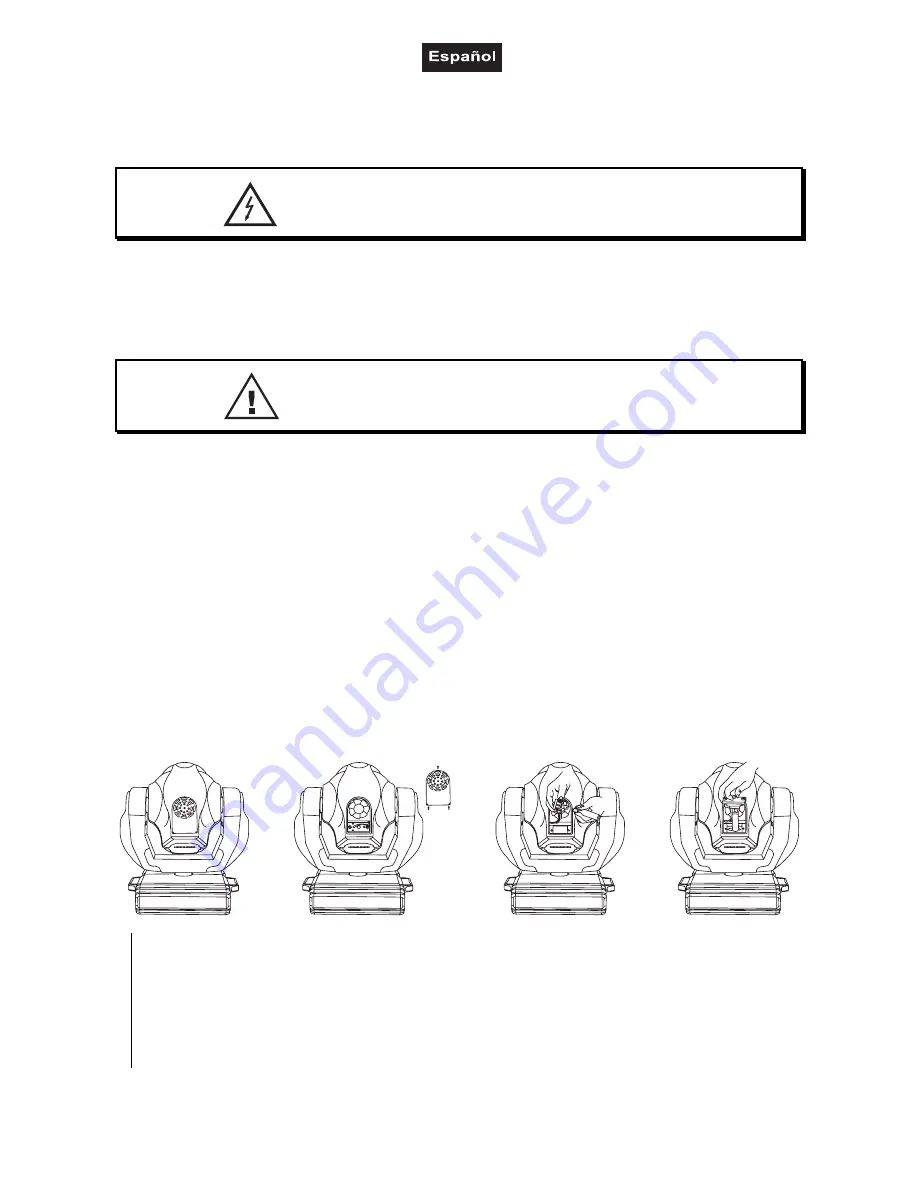 Future light PHS-250 Pro-Head-Spot User Manual Download Page 62