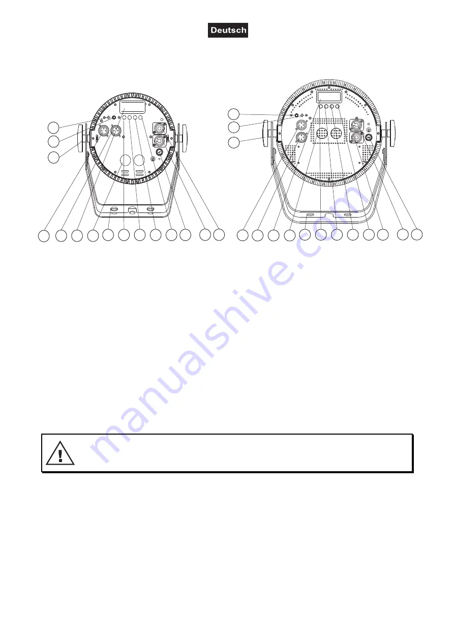 Future light PRO Slim PAR-12 QCL RGBW/RGBA Скачать руководство пользователя страница 7