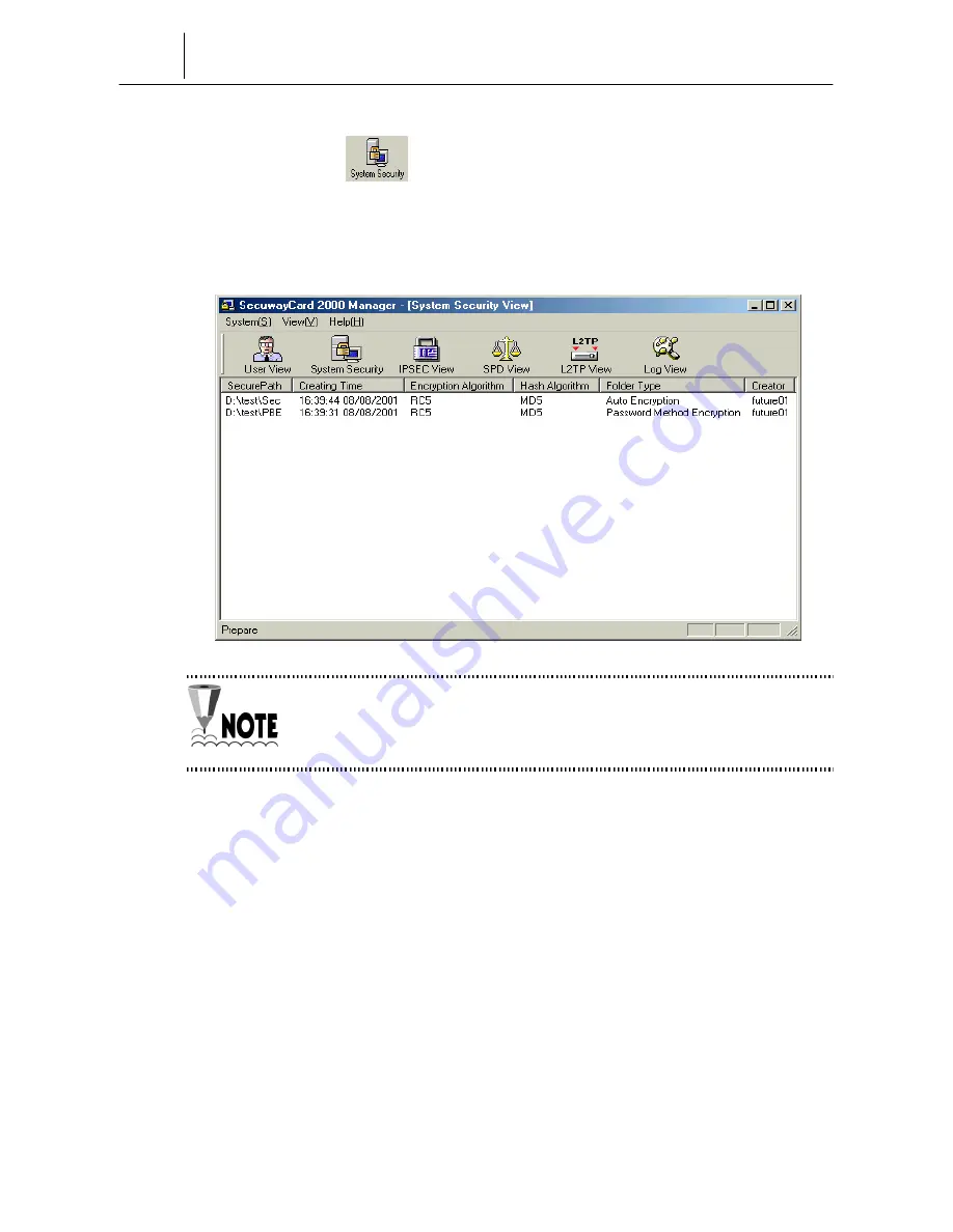 Future Systems SecuwayCard 2000 Installation Manual Download Page 82