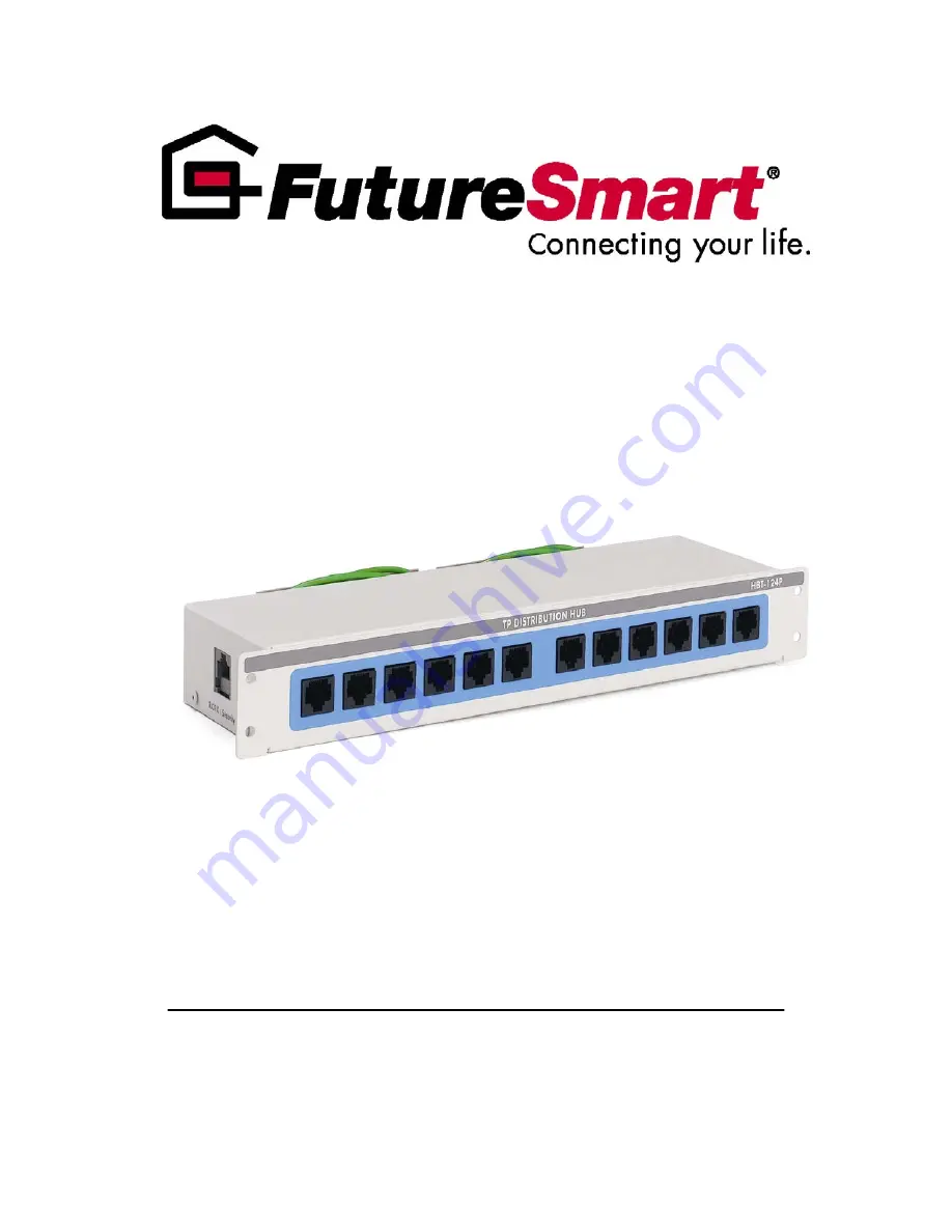 FutureSmart HBT-124P Installation Manual Download Page 1