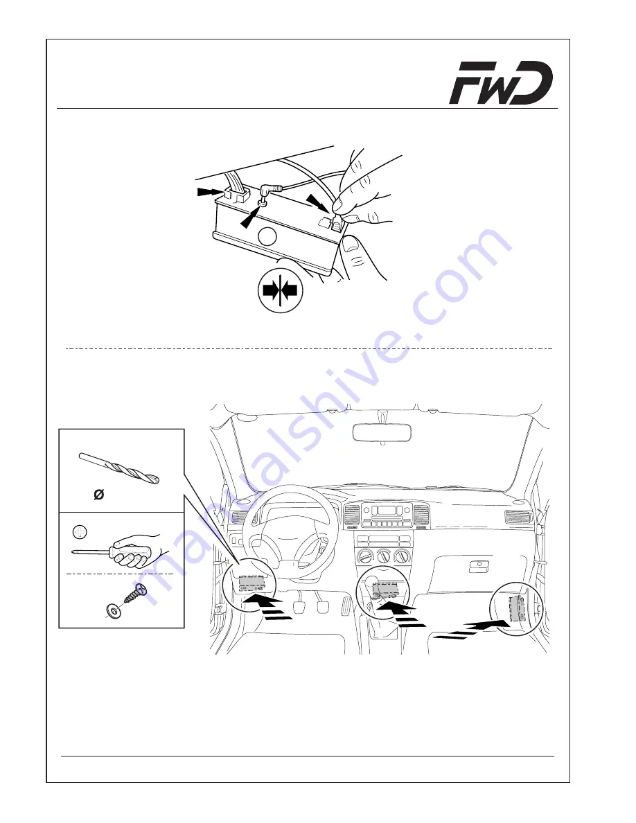 FWD Audio blue Installation Instructions & Operating Manual Download Page 10