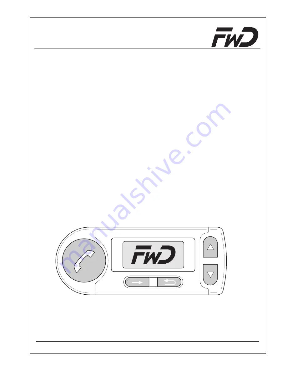 FWD Audio blue Installation Instructions & Operating Manual Download Page 51