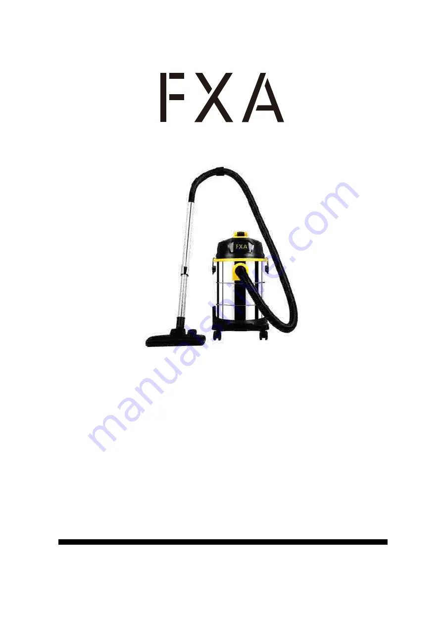 FXA 501585733 Instruction Manual Download Page 1