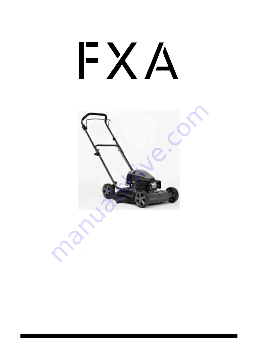 FXA 501741206 Instruction Manual Download Page 1