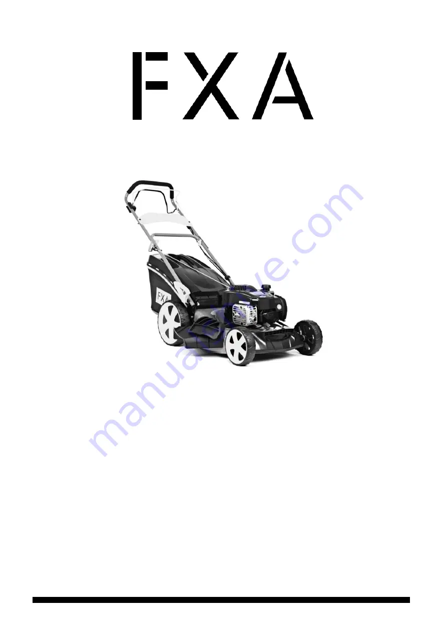 FXA 501741209 Instruction Manual Download Page 1