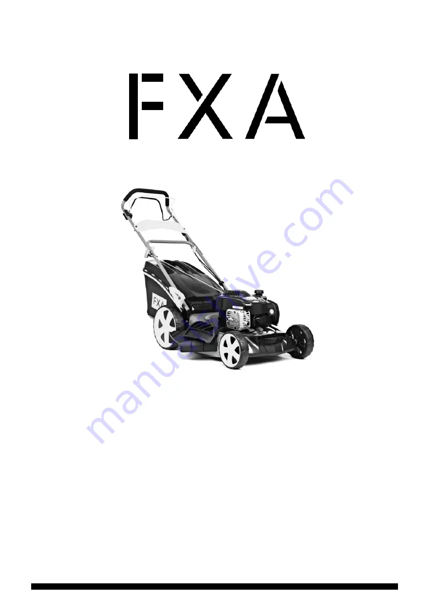 FXA 501741290 Instruction Manual Download Page 1