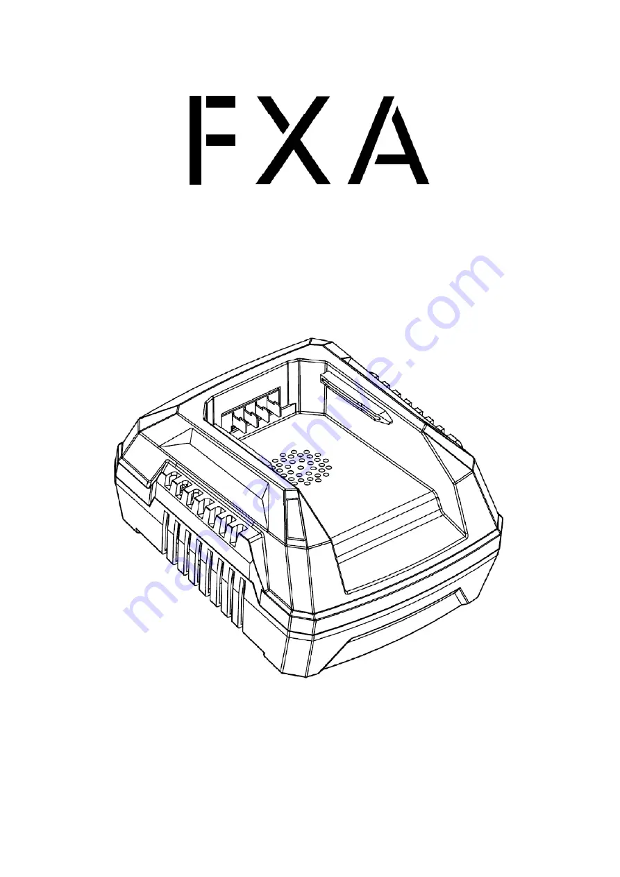 FXA 501915307 Operator'S Manual Download Page 1