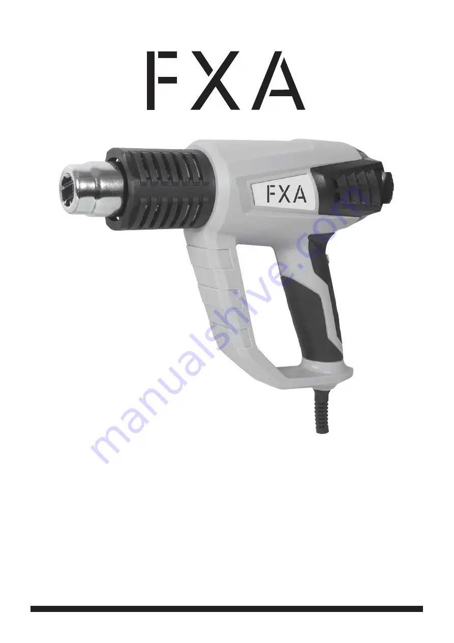 FXA FXAMJHG013 Instruction Manual Download Page 1