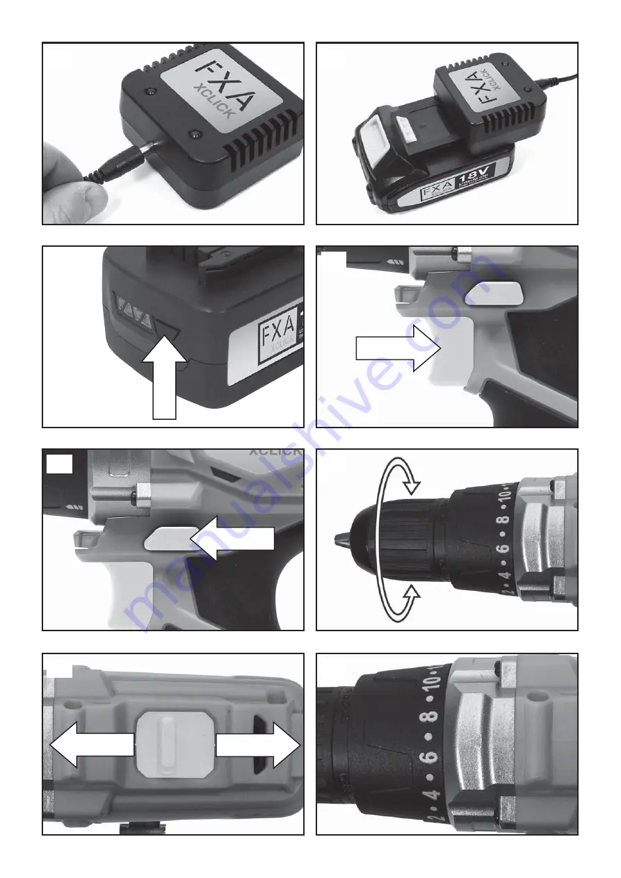 FXA XCLICK FXAJD6322 Instruction Manual Download Page 3