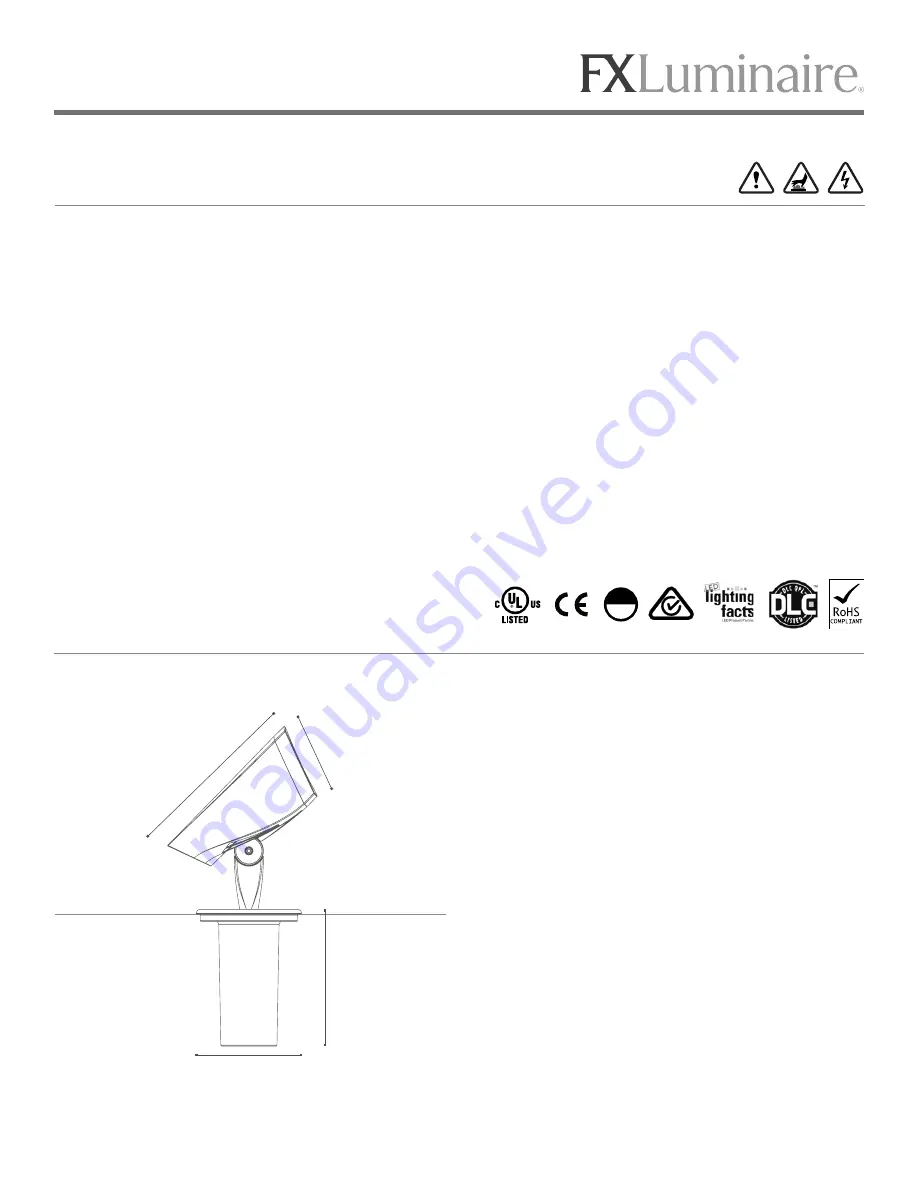 FXLuminaire A-CT4 Скачать руководство пользователя страница 1