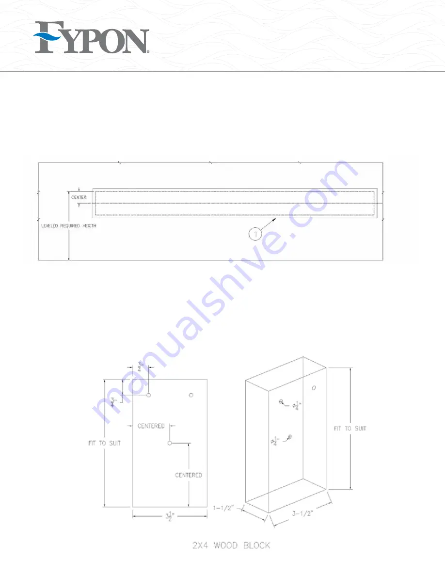 Fypon Beam Mantel Hand Hewn Installation Instructions Manual Download Page 5