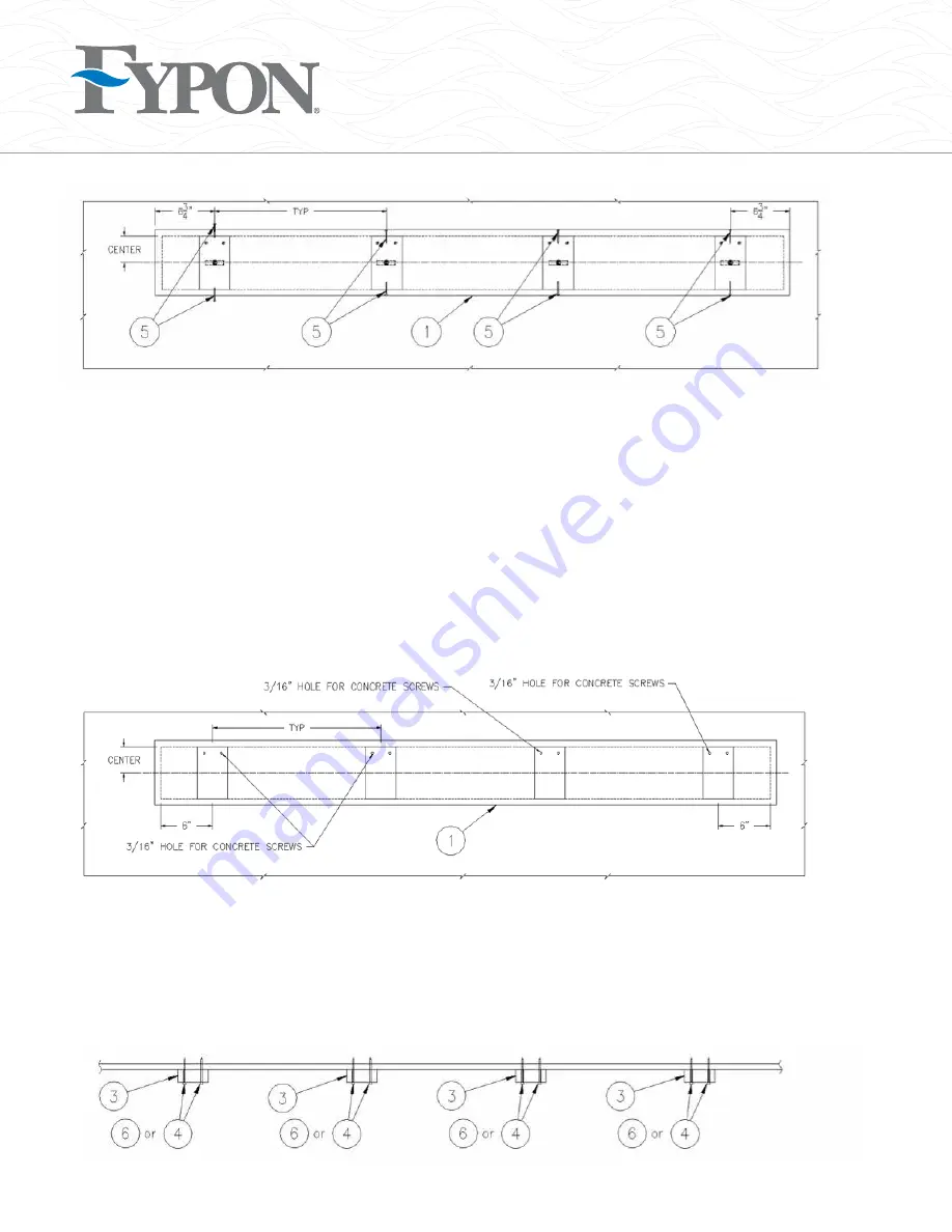 Fypon Beam Mantel Hand Hewn Installation Instructions Manual Download Page 8