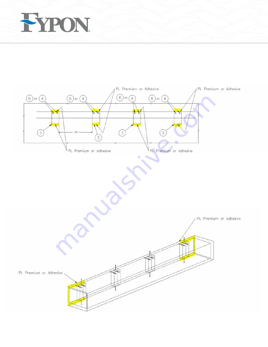 Fypon Beam Mantel Hand Hewn Скачать руководство пользователя страница 9