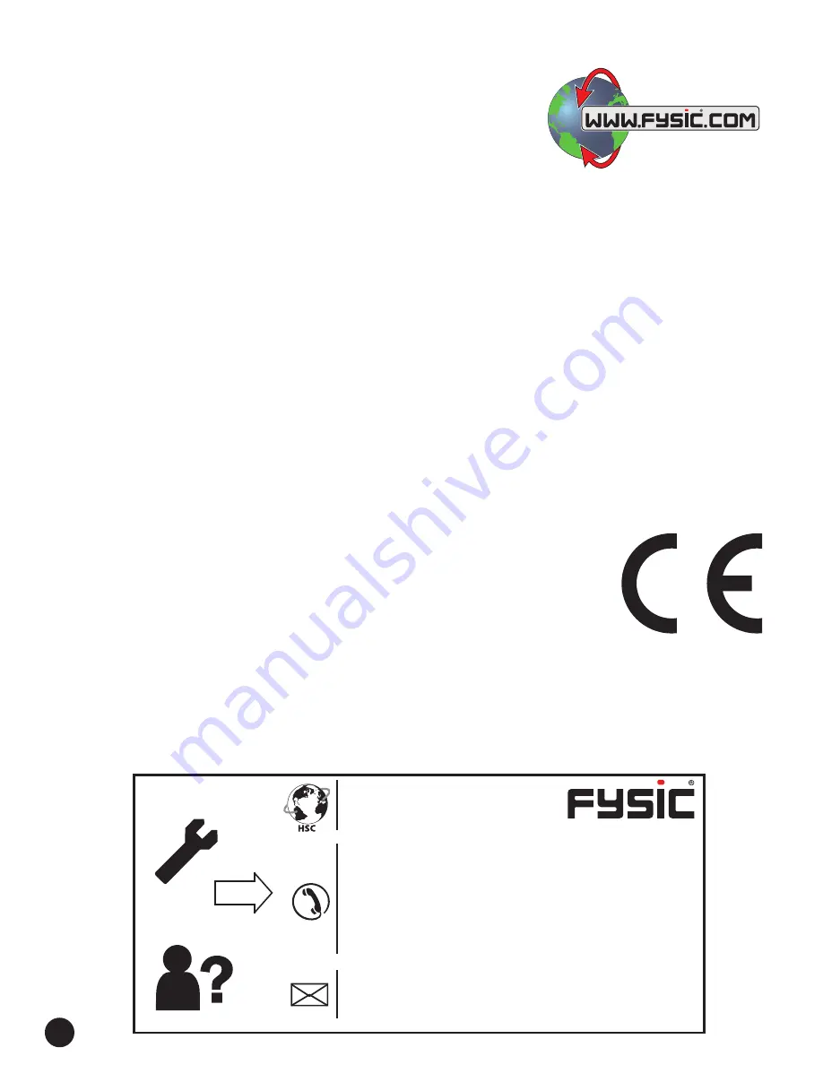 Fysic FX-3950 Скачать руководство пользователя страница 4