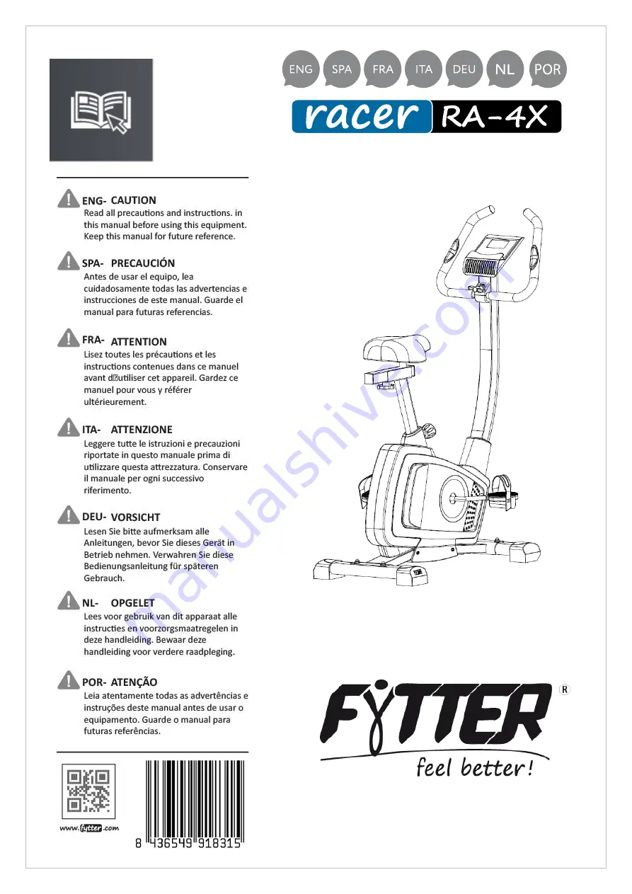 FYTTER RA004XNG Скачать руководство пользователя страница 1