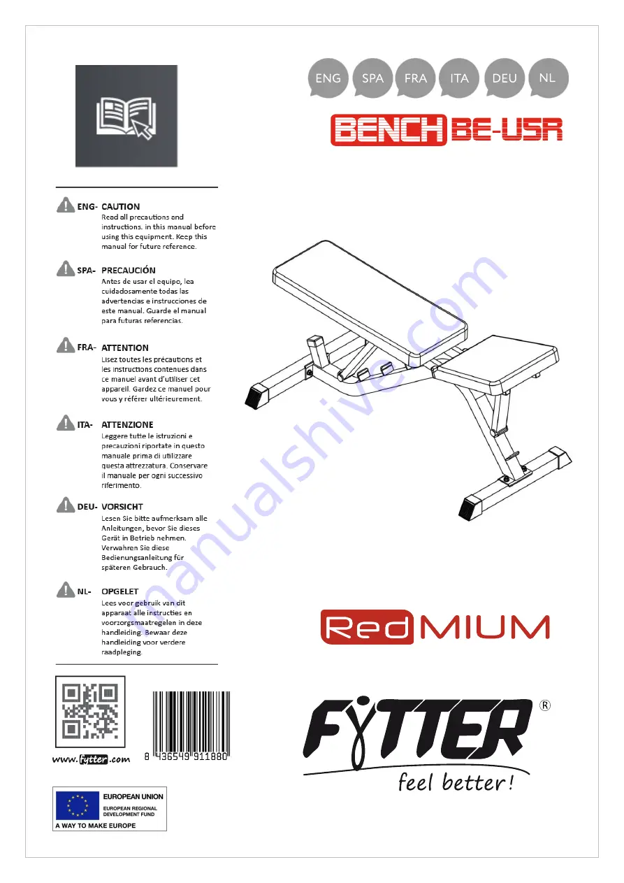 FYTTER RedMIUM BEU05R Скачать руководство пользователя страница 1