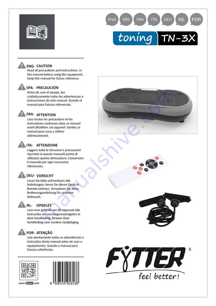 FYTTER TN003X Скачать руководство пользователя страница 1