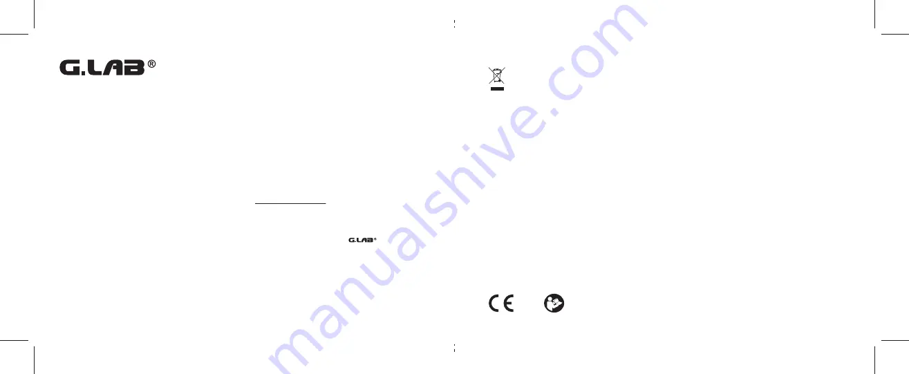 G-Lab MD3110 Instruction Manual Download Page 25