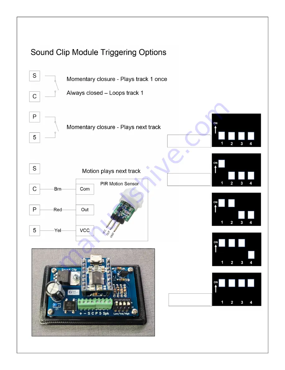 G-Scale Graphics Sound Clip Скачать руководство пользователя страница 3