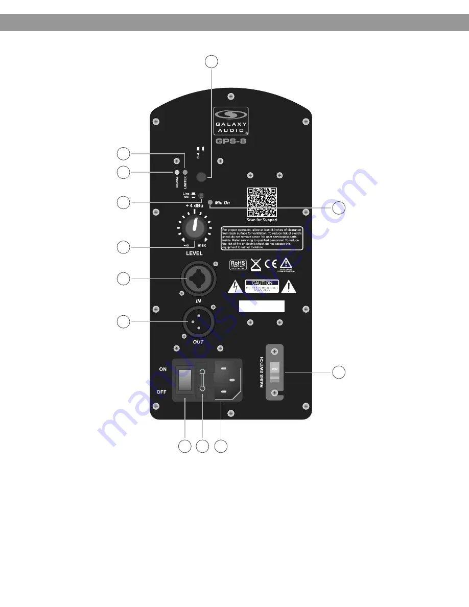 G-Speaker GPS-8 User Manual Download Page 6