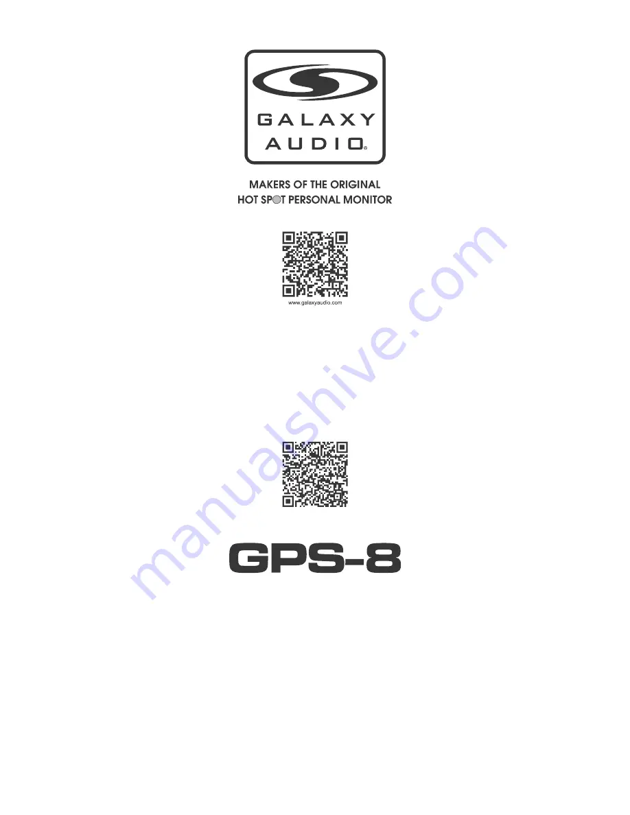 G-Speaker GPS-8 User Manual Download Page 12