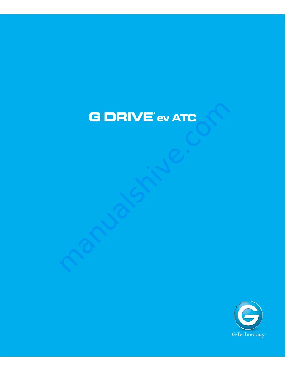 G-Technology G-DRIVE ev ATC Скачать руководство пользователя страница 22