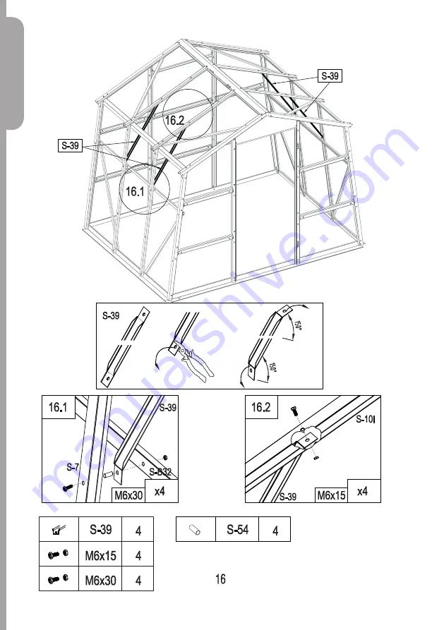 G21 GZ 48 - 2,5 x 1,9 m Manual Download Page 28