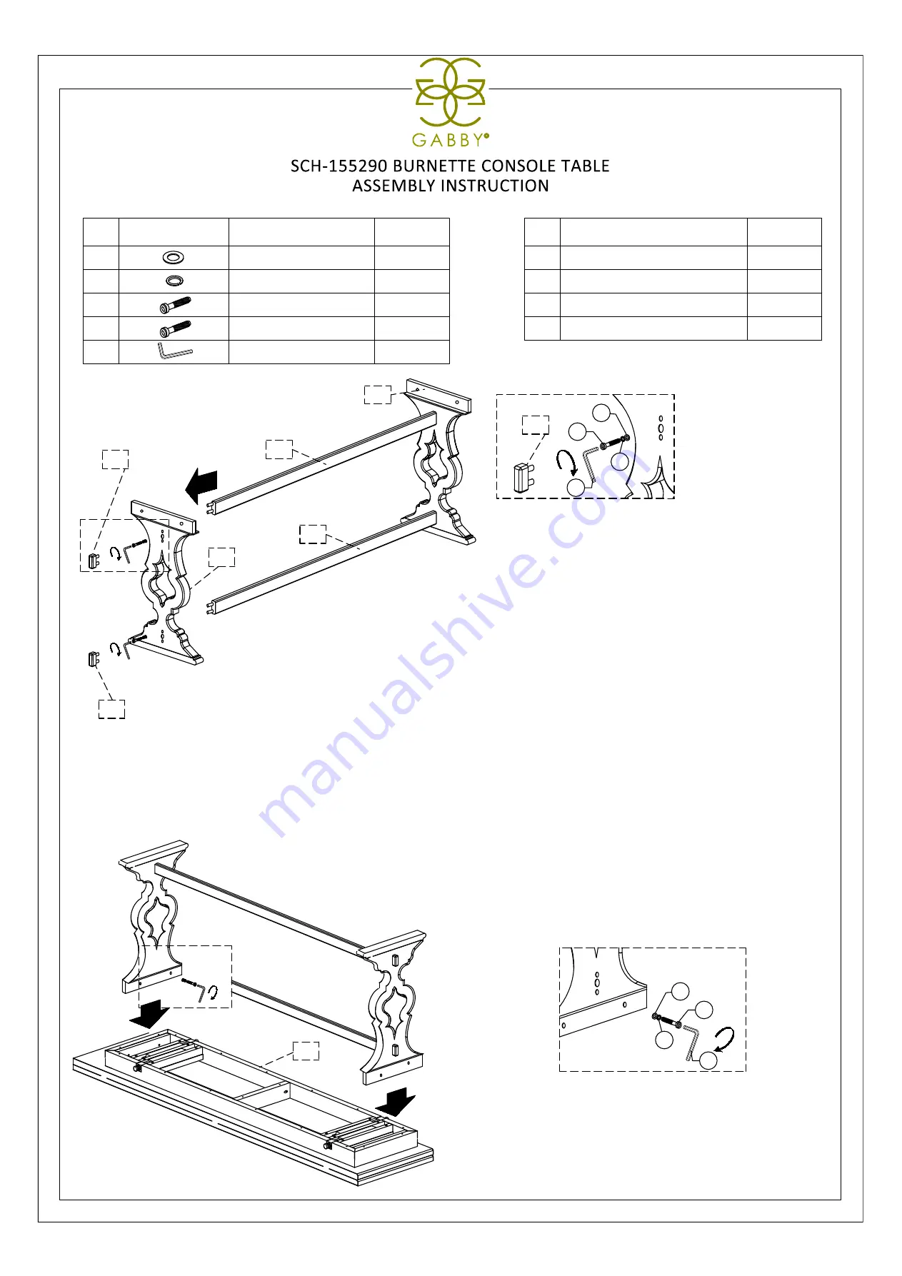 GABBY BURNETTE SCH-155290 Скачать руководство пользователя страница 1