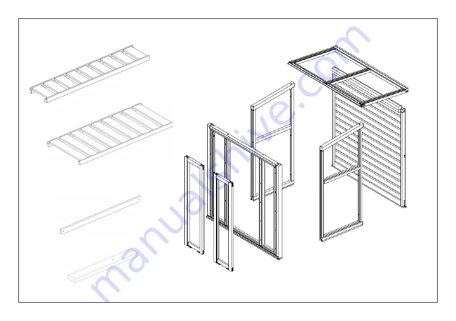 Gabriel Ash The upright coldframe Assembly Instructions Manual Download Page 4