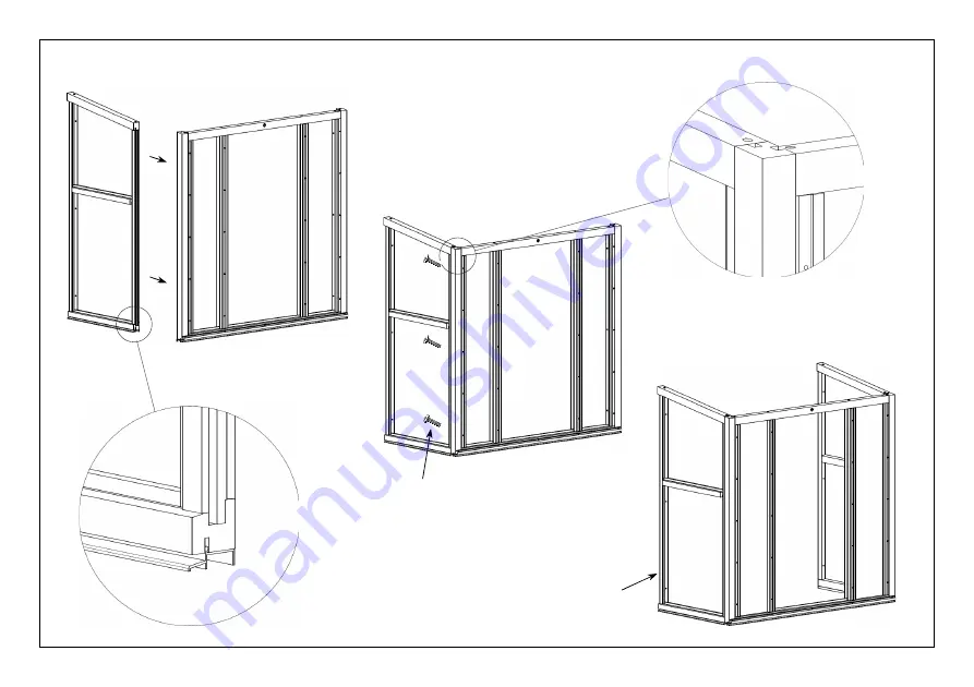 Gabriel Ash The upright coldframe Assembly Instructions Manual Download Page 7