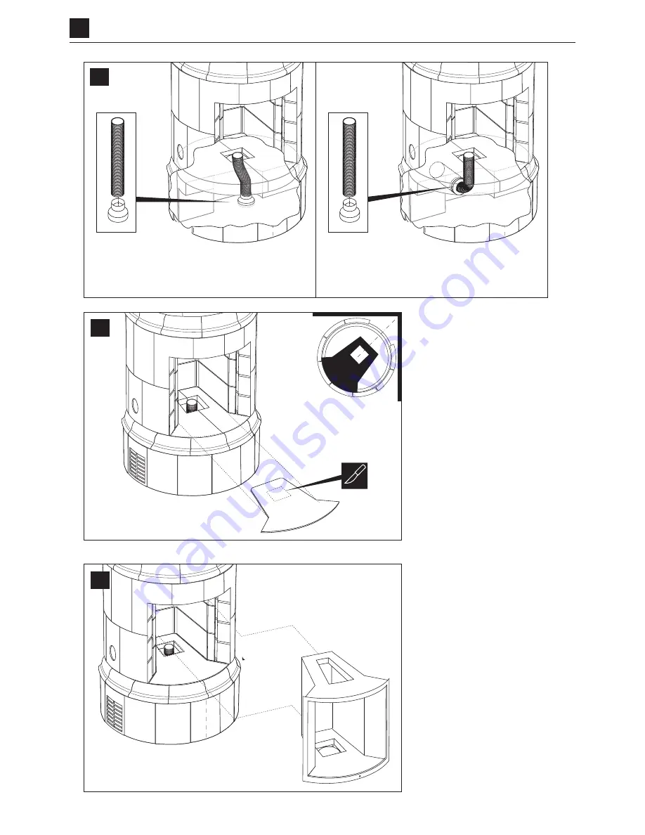 GABRIEL KAKELUGNAR Drottingholm G320 Assembly Instructions/Use And Care Manual Download Page 24