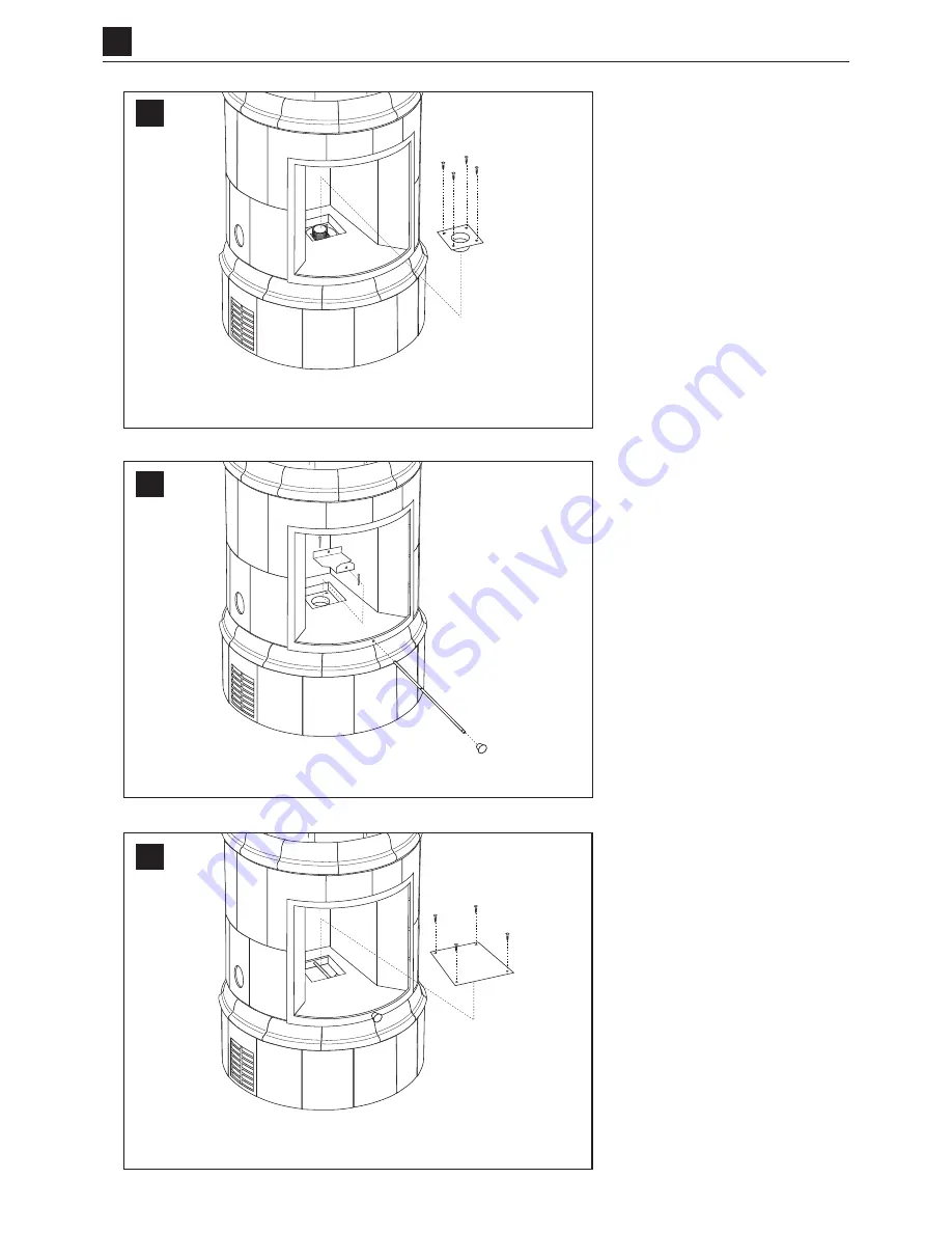 GABRIEL KAKELUGNAR Drottingholm G320 Assembly Instructions/Use And Care Manual Download Page 25