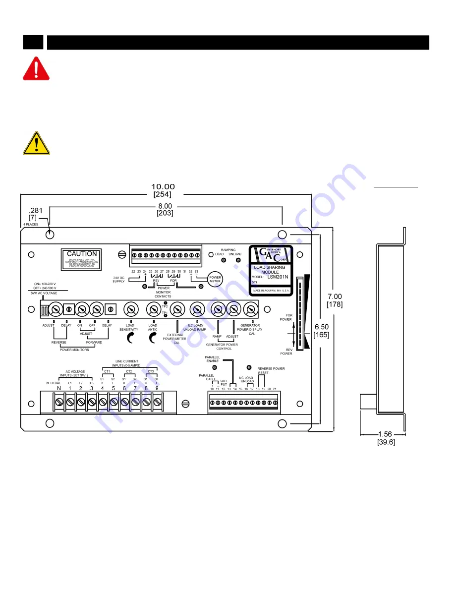 GAC LSM200 Series Manual Download Page 2