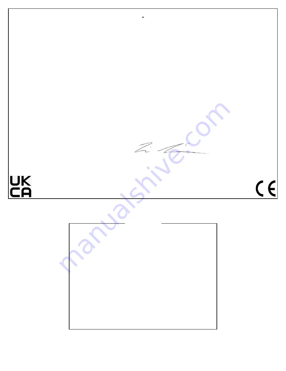 Gage Bilt GB206-500/25 Скачать руководство пользователя страница 3