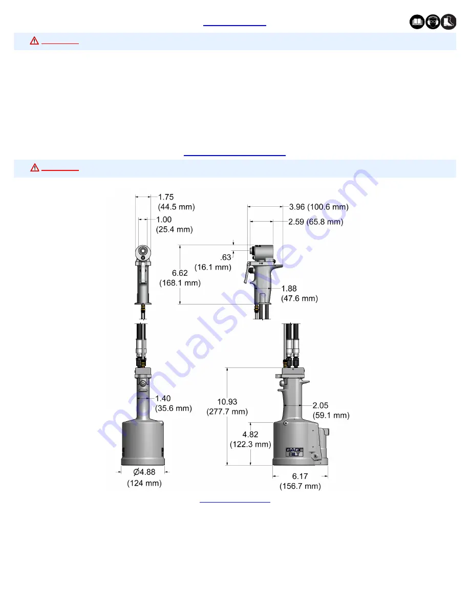 Gage Bilt GB745/206-500SH Instructions Manual Download Page 4