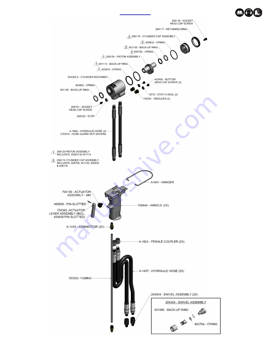 Gage Bilt GB745/206-500SH Скачать руководство пользователя страница 16